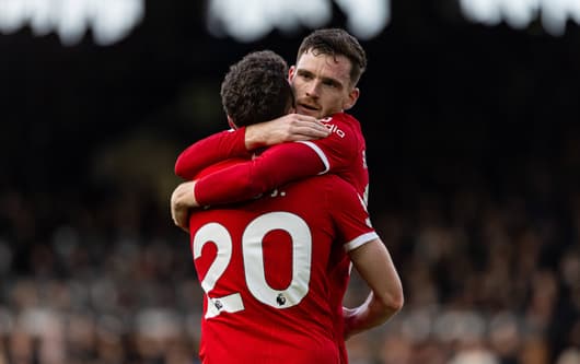 Diogo Jota and Andy Robertson