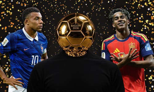 Raphinha, Lamine Yamal, Kylian Mbappe, Ballon d'Or