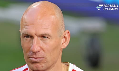 Arjen Robben (FCB) Porträt, Portrait, Fussball FC Bayern München - Paris Saint-Germain UEFA Champions League Halbfinale 06.05.2026 Allianz Arena FOTO: Mladen Lackovic LakoPress *** Arjen Robben FCB portrait, Portrait, Football FC Bayern Munich Paris...