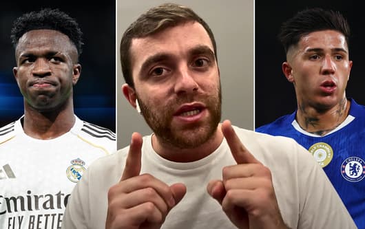 Fabrizio Romano, Vinicius Jr, Enzo Fernandez