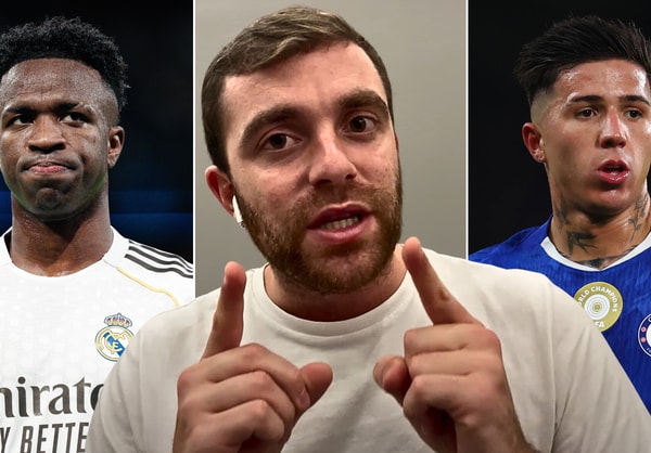 Fabrizio Romano, Vinicius Jr, Enzo Fernandez
