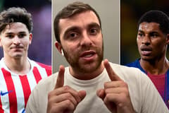 Fabrizio Romano, Julian Alvarez, Marcus Rashford