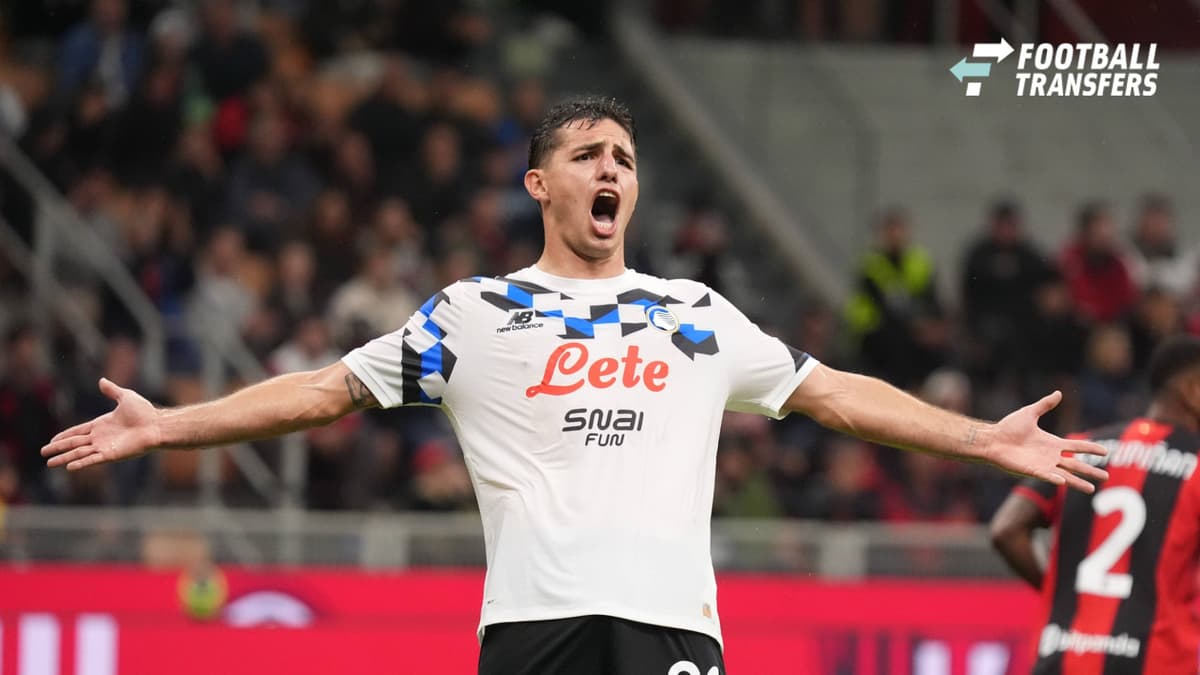IPA89876690 - Nikola Krstovic, during the Italian Serie A soccer match between AC Milan and Atalanta BC at the Giuseppe Meazza Stadium in Milan, Italy, on October 18, 2026  Copyright: xAlessioxMorgese IPAxSportx xx IPA89876690 IPA89876690