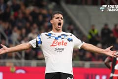 IPA89876690 - Nikola Krstovic, during the Italian Serie A soccer match between AC Milan and Atalanta BC at the Giuseppe Meazza Stadium in Milan, Italy, on October 18, 2026  Copyright: xAlessioxMorgese IPAxSportx xx IPA89876690 IPA89876690