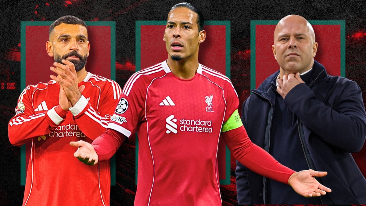 Virgil van Dijk, Mo Salah, Arne Slot, Liverpool, 2025/26