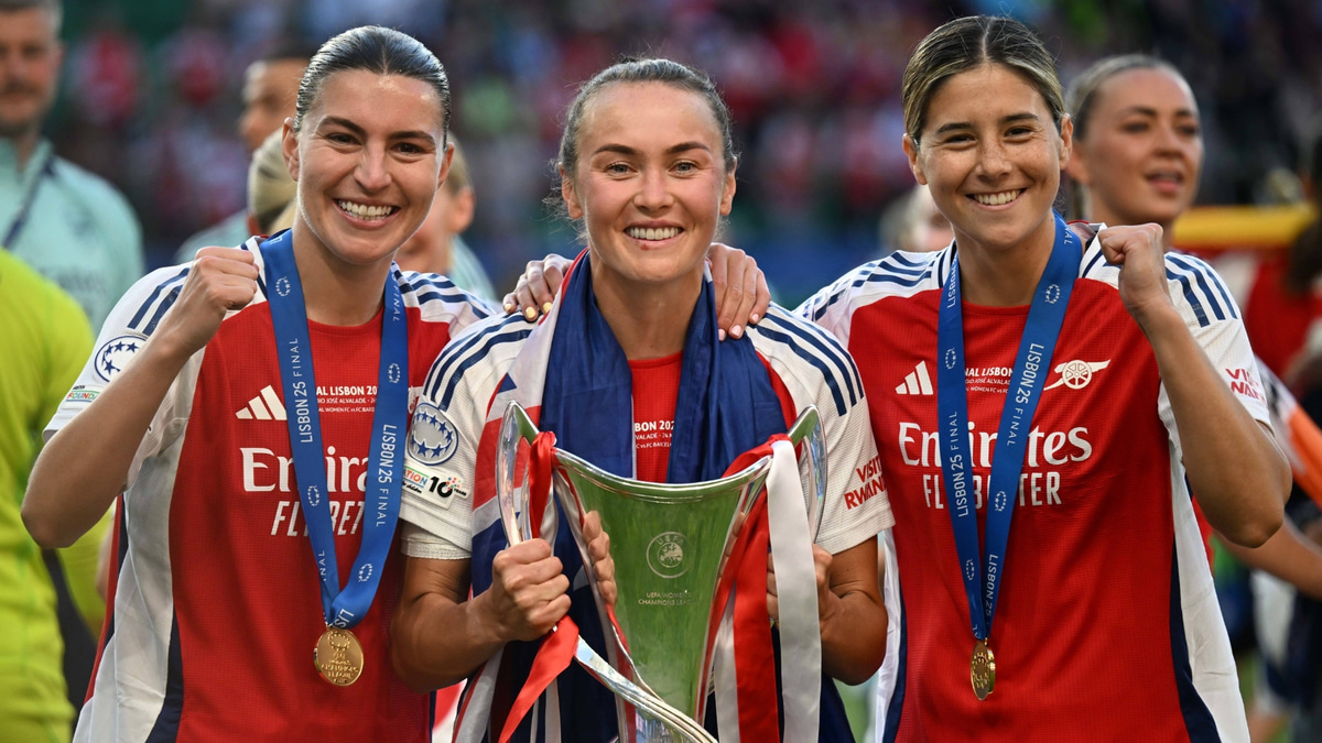 Arsenal, Women's Champions League winners, 2025