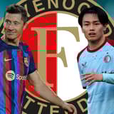 Robert Lewandowski, Ayase Ueda, Feyenoord