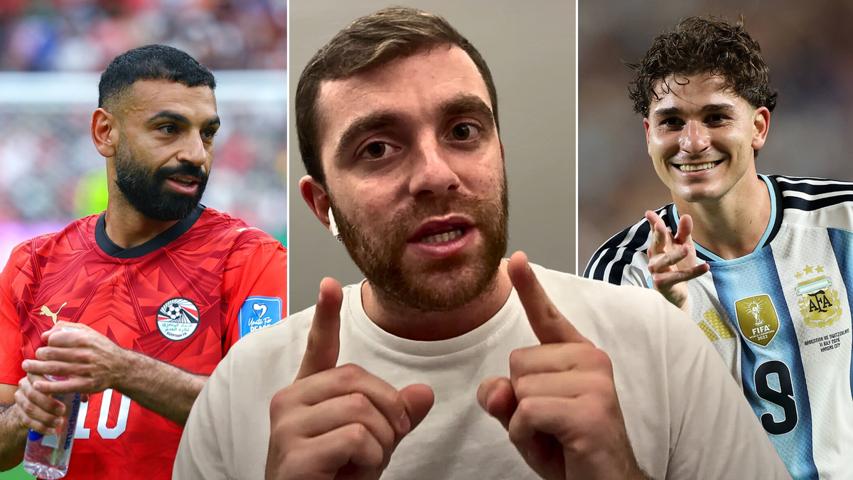 Fabrizio Romano, Mohamed Salah, Julian Alvarez