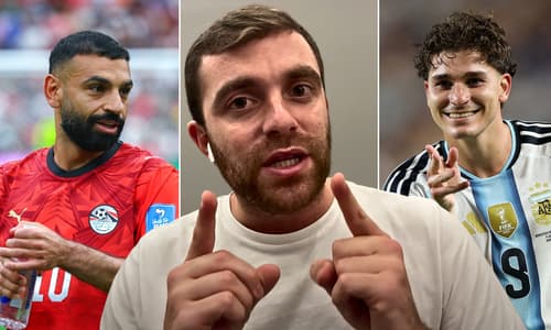 Fabrizio Romano, Mohamed Salah, Julian Alvarez