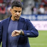 SION , 2008-2026, Stade de Tourbillon , season 2026 2027 , UEFA Conference League play-off football . Match between FC Sion and Ajax, Picture shows Ajax trainer coach Michel Sanchez Sion - Ajax  x205876201x Copyright: