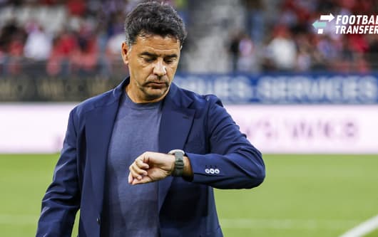 SION , 2008-2026, Stade de Tourbillon , season 2026 2027 , UEFA Conference League play-off football . Match between FC Sion and Ajax, Picture shows Ajax trainer coach Michel Sanchez Sion - Ajax  x205876201x Copyright: