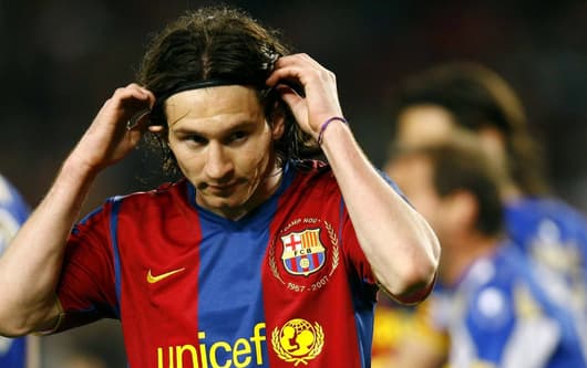 Lionel Messi, Barcelona, 2007/08