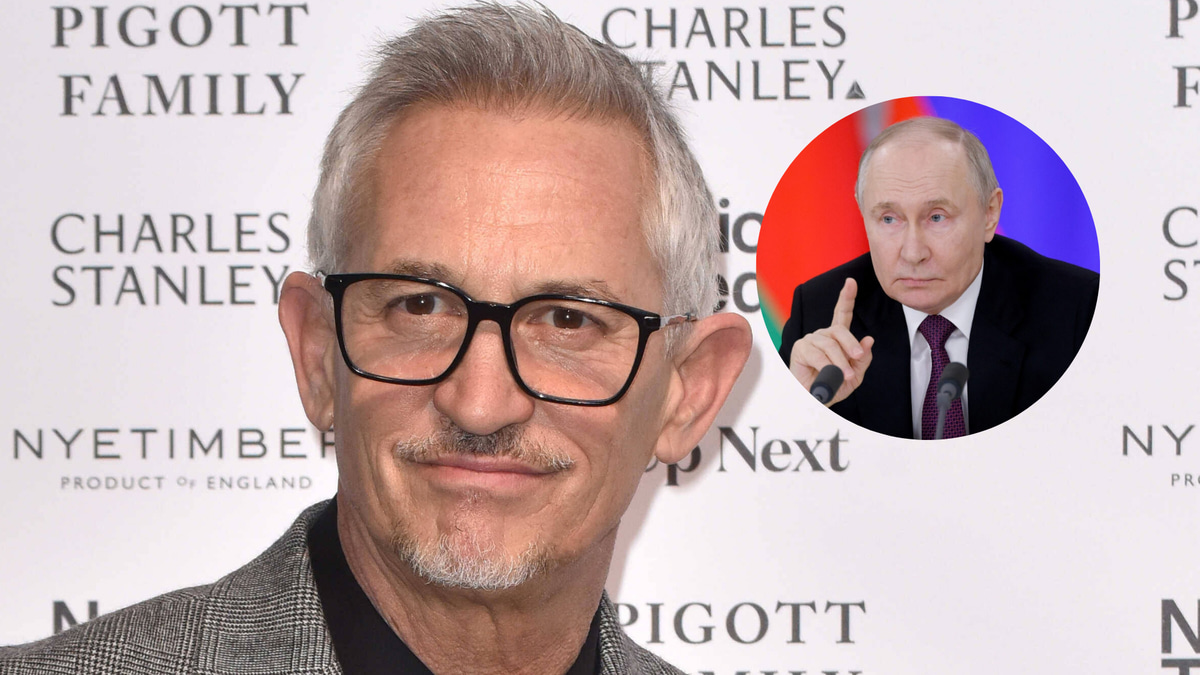 Gary Lineker, Vladimir Putin