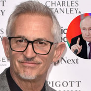 Gary Lineker, Vladimir Putin