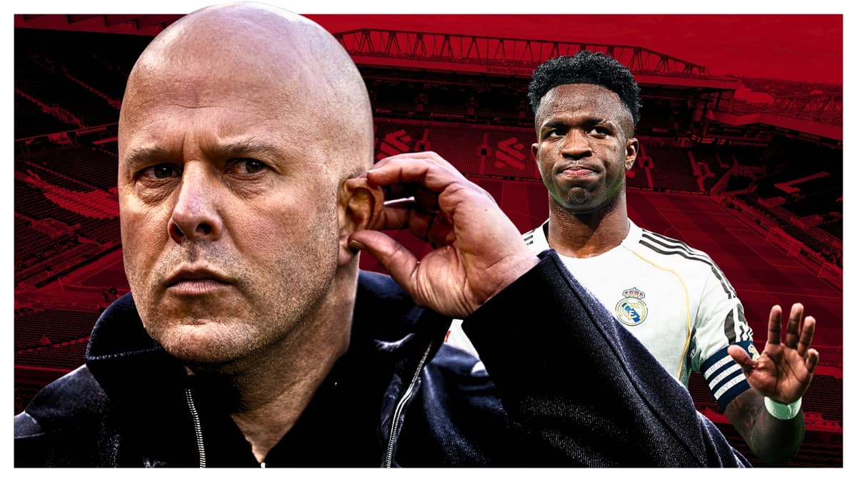 Arne Slot, Vinicius Junior, Liverpool, 2025/26