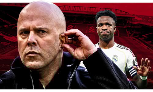 Arne Slot, Vinicius Junior, Liverpool, 2025/26