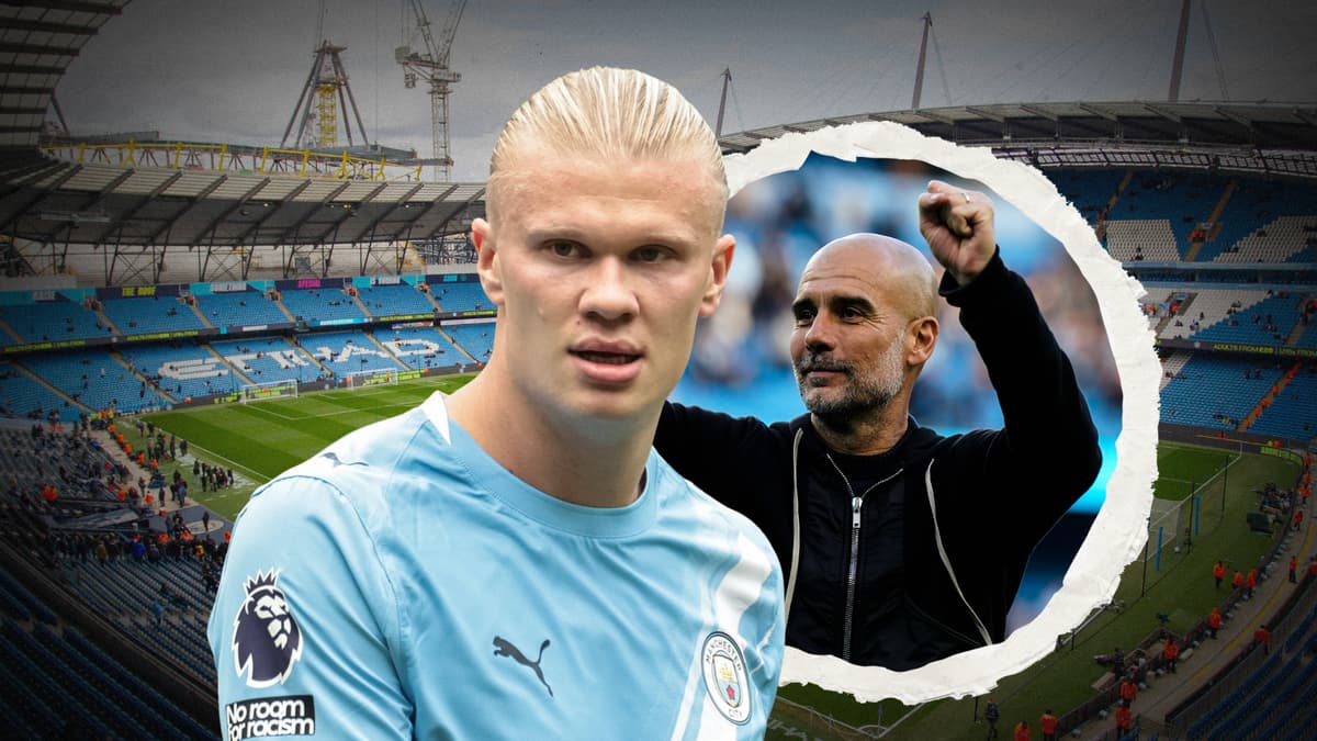 Erling Haaland, Pep Guardiola, Man City