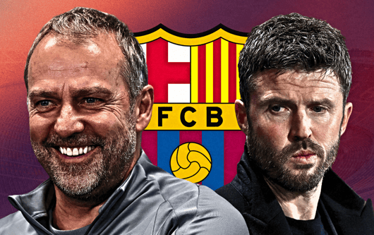 Hansi Flick, Michael Carrick, Barcelona