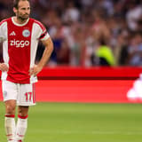 AMSTERDAM, NETHERLANDS - AUGUST 6: Daley Blind of AFC Ajax looks on after the UEFA Conference League 2026 27 third qualifying round first leg match between AFC Ajax and Shelbourne FC at the Johan Cruijff Arena on August 6, 2026 in Amsterdam, Netherl...