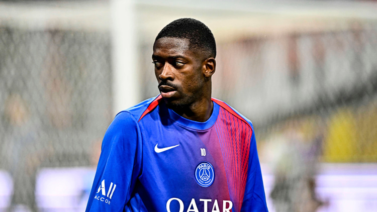 Ousmane Dembele has not featured as much as expected for PSG this season.