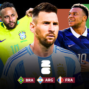World Cup, Lionel Messi, Neymar, Kylian Mbappe