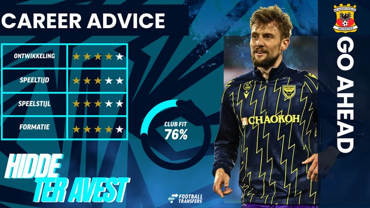 Hidde ter Avest, Go Ahead, Career Advice