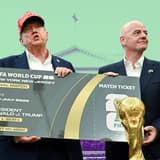 Donald Trump Gianni Infantino FIFA World Cup 2026