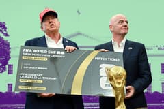 Donald Trump Gianni Infantino FIFA World Cup 2026