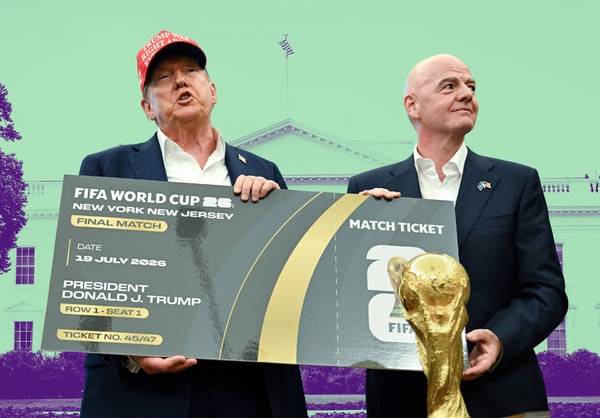 Donald Trump Gianni Infantino FIFA World Cup 2026