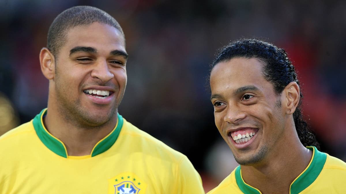 Adriano, Ronaldinho, Brazil