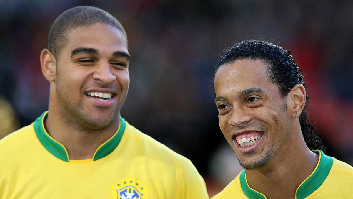 Adriano, Ronaldinho, Brazil
