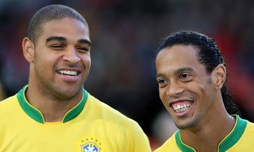 Adriano, Ronaldinho, Brazil