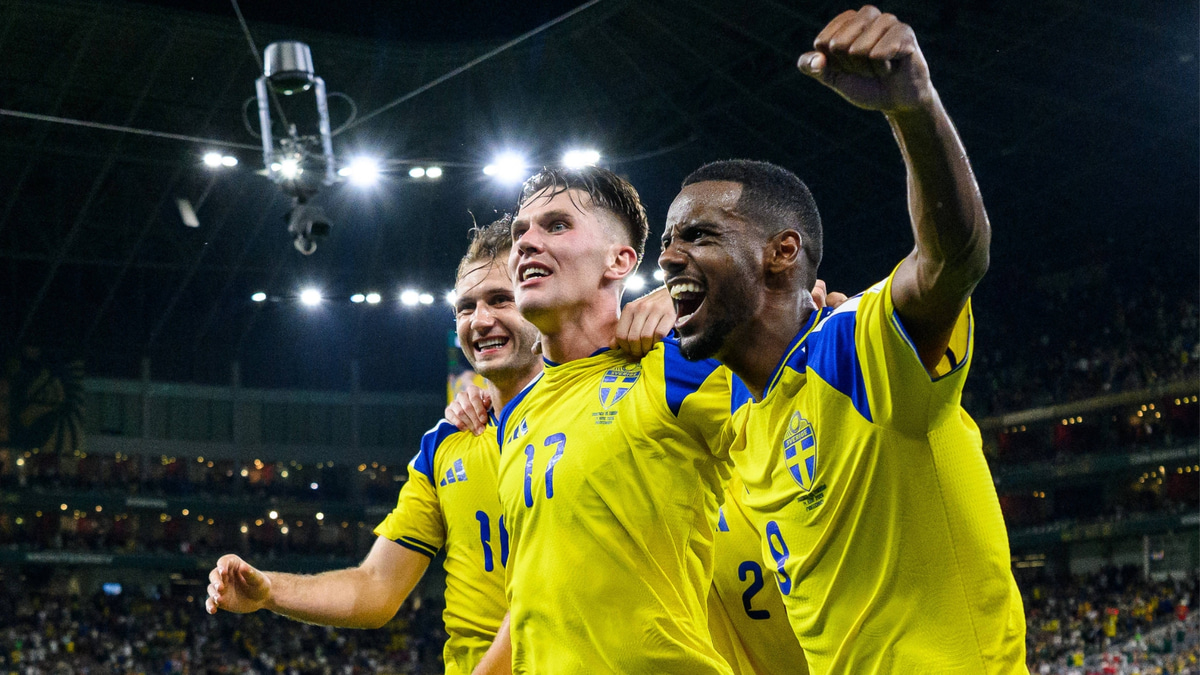 Benjamin Nygren, Viktor Gyokeres, Alexander Isak, Sweden, 2026