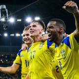 Benjamin Nygren, Viktor Gyokeres, Alexander Isak, Sweden, 2026