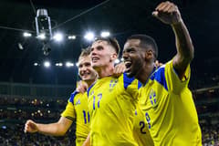 Benjamin Nygren, Viktor Gyokeres, Alexander Isak, Sweden, 2026
