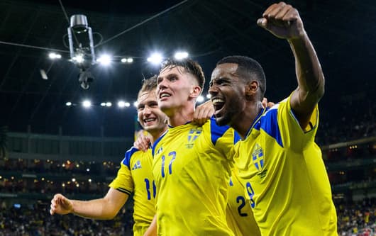 Benjamin Nygren, Viktor Gyokeres, Alexander Isak, Sweden, 2026