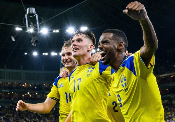 Benjamin Nygren, Viktor Gyokeres, Alexander Isak, Sweden, 2026