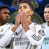Vini Jr, Jude Bellingham, Kylian Mbappe, Real Madrid