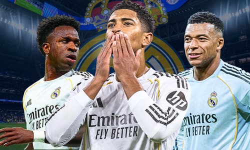 Vini Jr, Jude Bellingham, Kylian Mbappe, Real Madrid