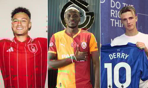 Dan Ndoye, Victor Osimhen, Jesse Derry