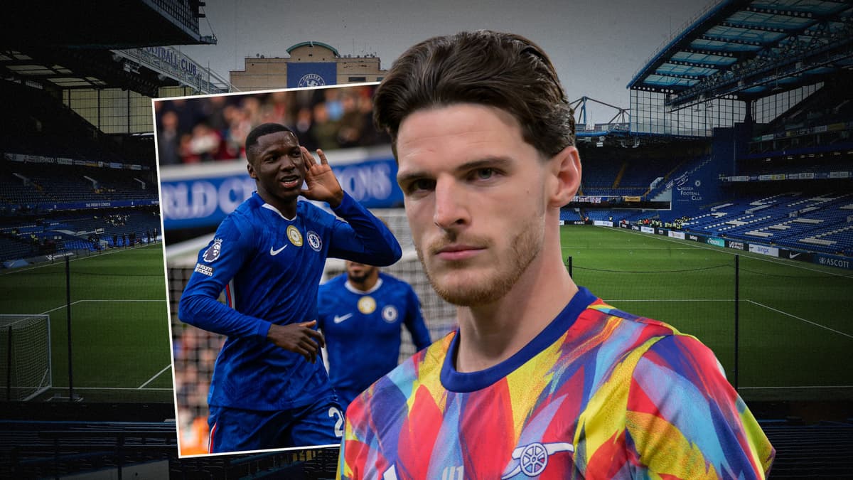 Declan Rice, Moises Caicedo, Arsenal, Chelsea