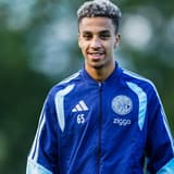 UTRECHT , 14-09-2026 , Sportcomplex Zoudenbalch , season 2026 2027 , Dutch Keuken Kampioen Divisie football , match between Jong Utrecht and Jong Ajax , picture shows Jong Ajax player Fouad Zahouani Jong Utrecht - Jong Ajax  x207062083x Copyright:
