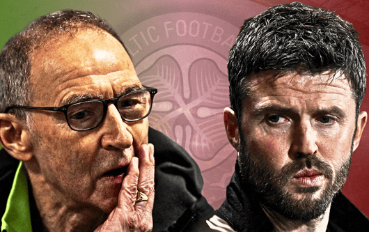 Martin O'Neill, Michael Carrick, Celtic