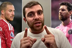 Fabrizio Romano, Lionel Messi, Alexis Mac Allister