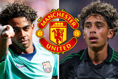 Lamine Yamal, Mezian Mesloub, Man Utd