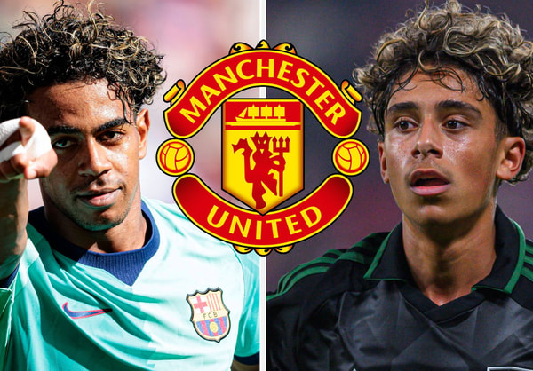 Lamine Yamal, Mezian Mesloub, Man Utd