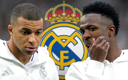 Kylian Mbappe, Vini Jr, Real Madrid, 2024/25