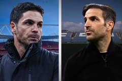 Mikel Arteta Cesc Fabregas
