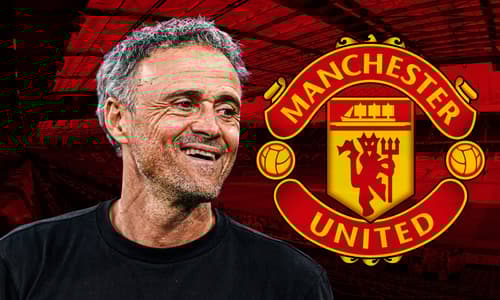 Luis Enrique, Man Utd