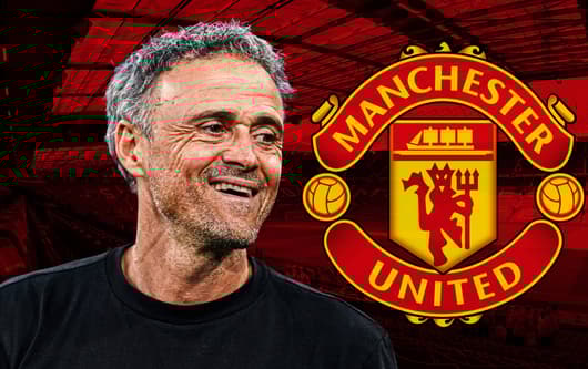 Luis Enrique, Man Utd